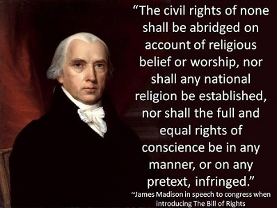 James Madison Religion